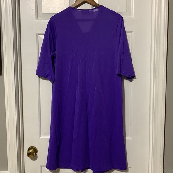 Vassarette purple robe - Picture 8 of 8